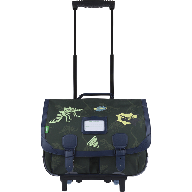 Cartable trolley Timothée kaki Tann’s - 41 cm