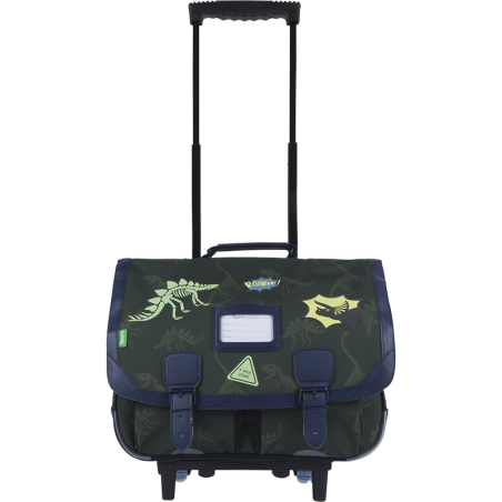 Cartable trolley Timothée kaki Tann’s - 41 cm