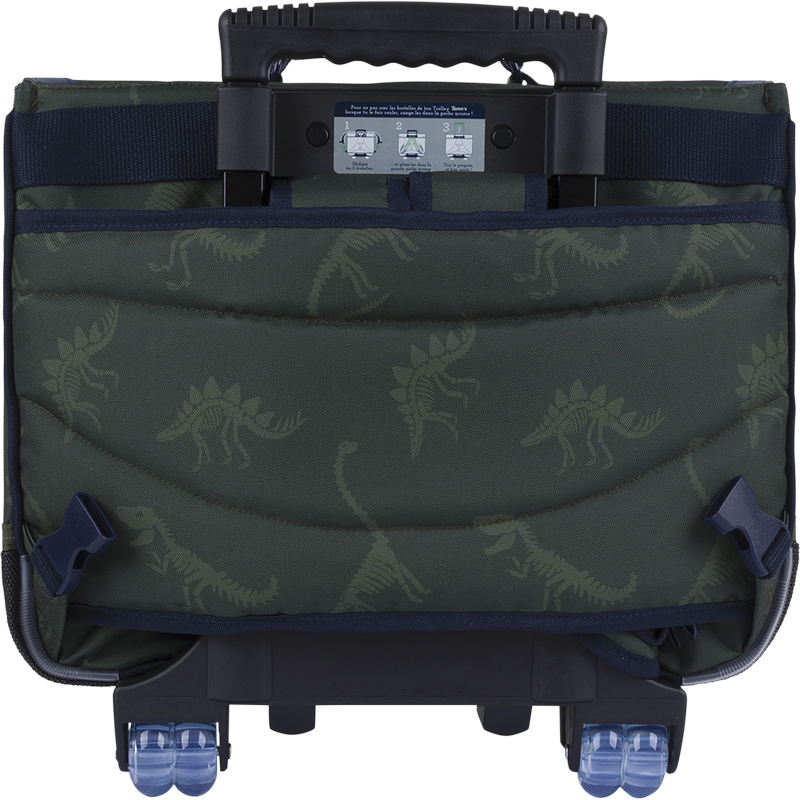 Cartable trolley Timothée kaki Tann’s - 41 cm