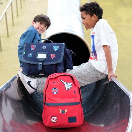Cartable Lancelot bleu