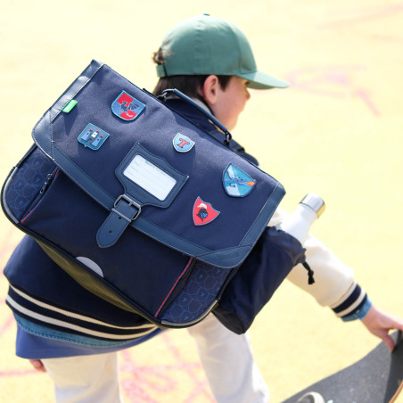 Cartable Lancelot bleu