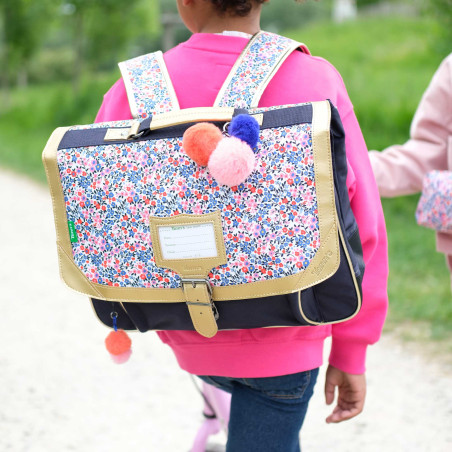 Cartable Antonia bleu