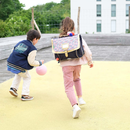 Cartable Antonia bleu Tann’s - 41 cm