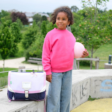 Cartable Lisa bicolore