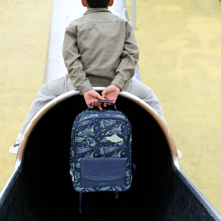 Sac à dos Ilyès bleu