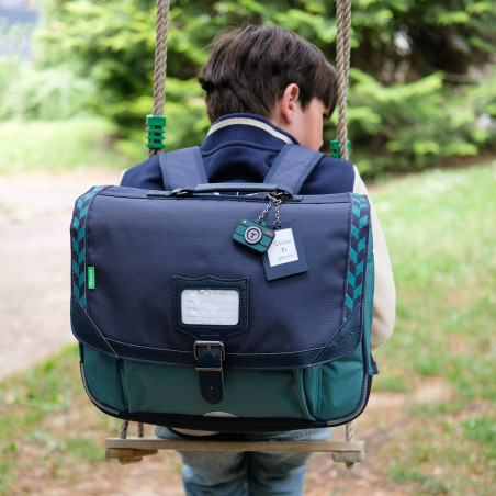 Cartable Jules bicolore