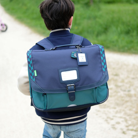 Cartable Jules bicolore