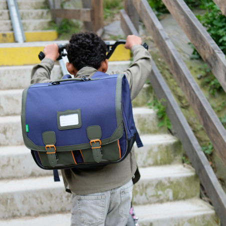 Cartable Esteban bicolore