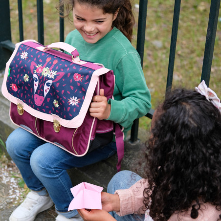Cartable Inaya bicolore
