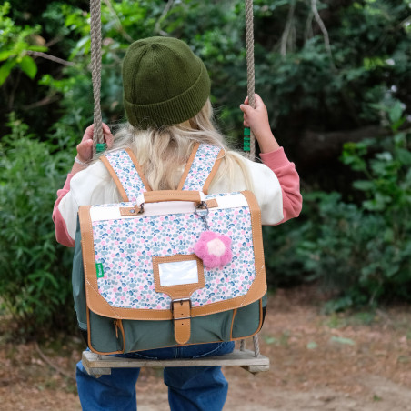 Cartable Iris vert