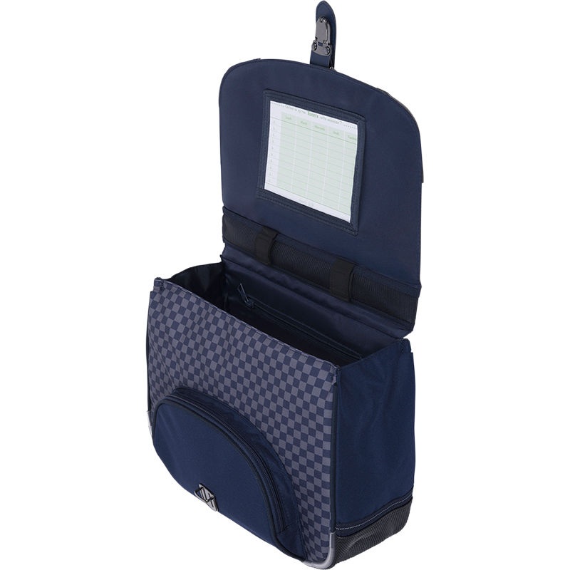 Cartable Romain gris Tann’s - 32 cm