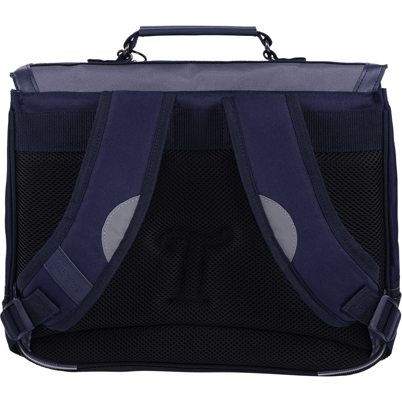 Cartable Romain gris Tann’s - 35 cm