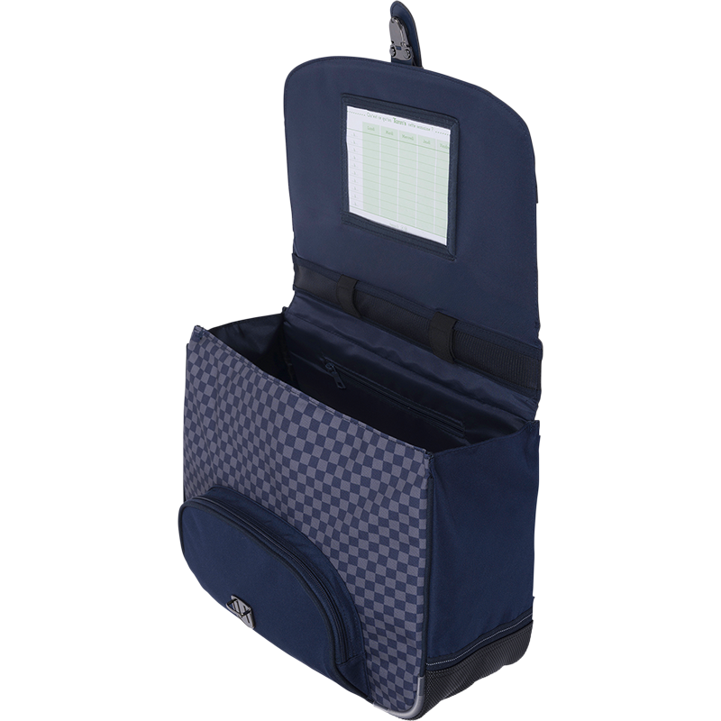 Cartable Romain gris Tann’s - 35 cm