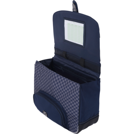 Cartable Romain gris Tann’s - 35 cm