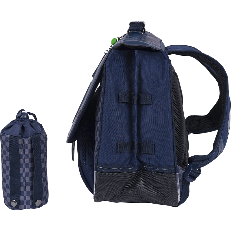 Cartable Romain gris Tann’s - 38 cm