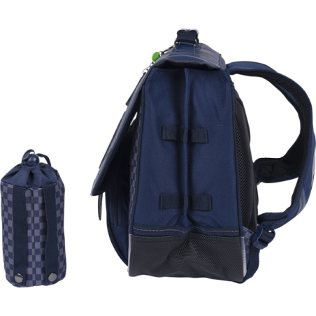 Cartable Romain gris Tann’s - 38 cm