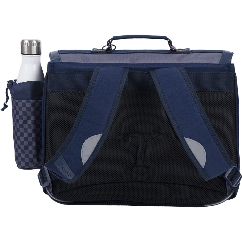 Cartable Romain gris Tann’s - 38 cm