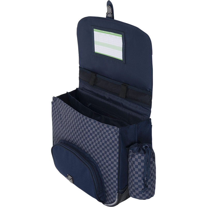 Cartable Romain gris Tann’s - 38 cm