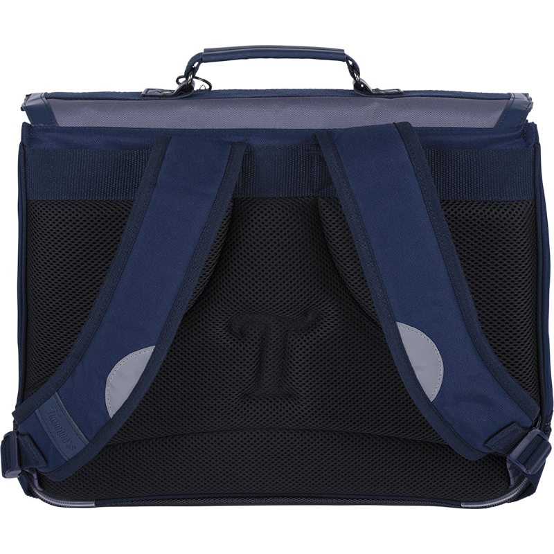 Cartable Romain gris Tann’s - 41 cm