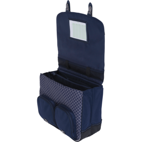 Cartable Romain gris Tann’s - 41 cm