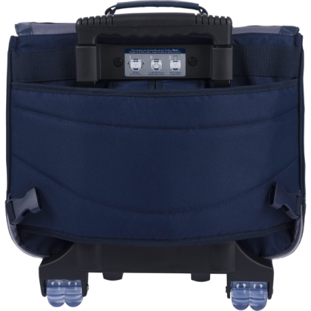 Cartable trolley Romain gris