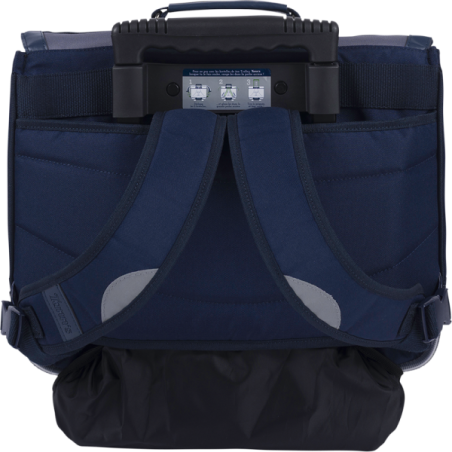 Cartable trolley Romain gris Tann’s - 38 cm