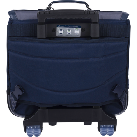Cartable trolley Romain gris