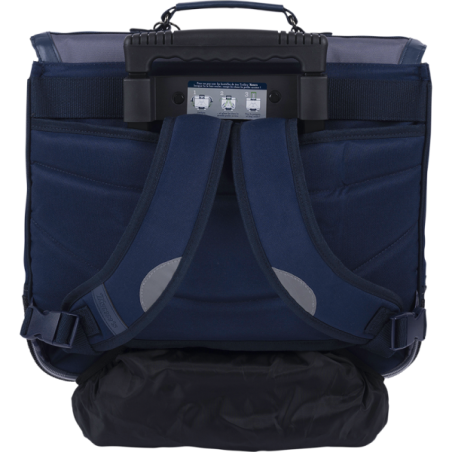 Cartable trolley Romain gris Tann’s - 41 cm