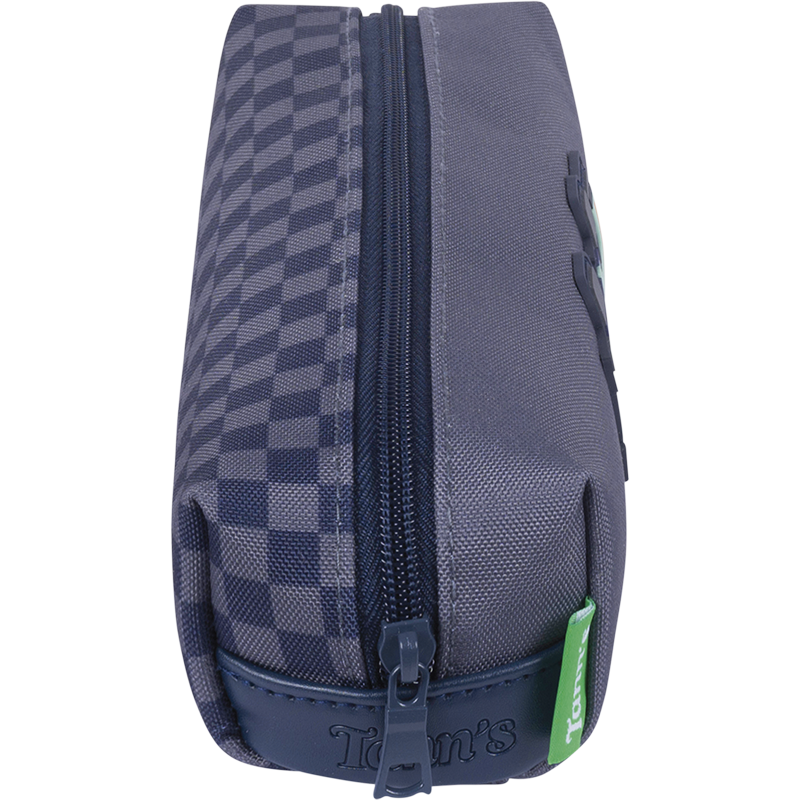 Trousse Romain grise Tann’s - 21 cm