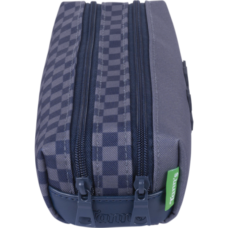 Trousse Romain grise Tann’s - 21.5 cm