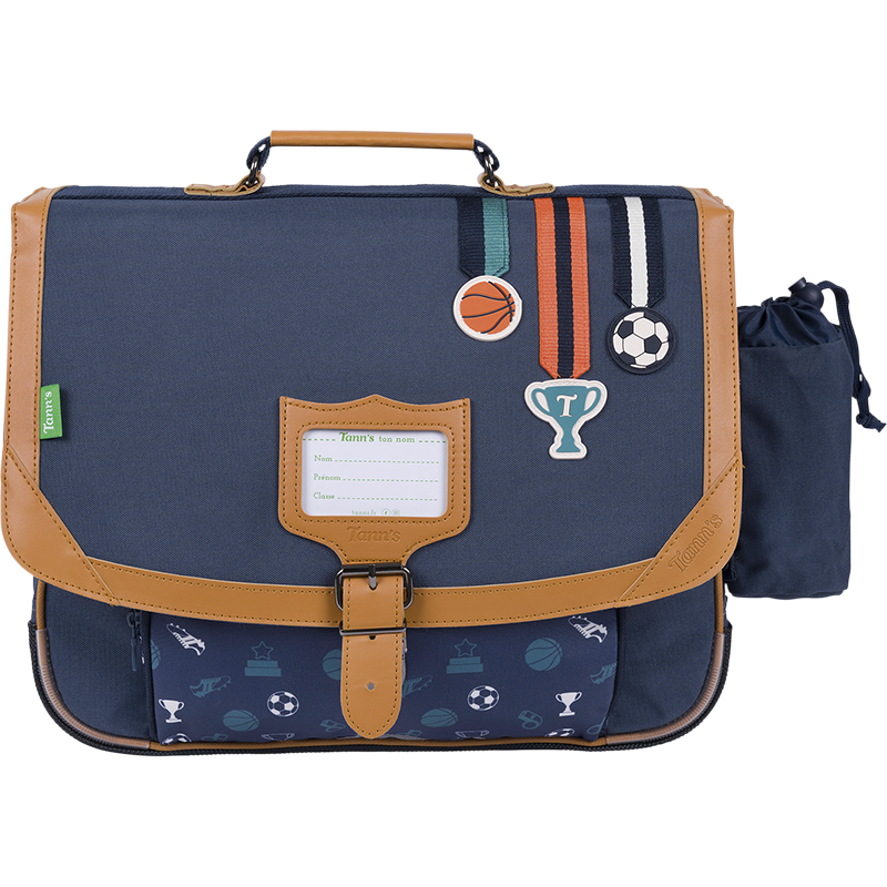 Cartable Paco bleu Tann’s - 38 cm