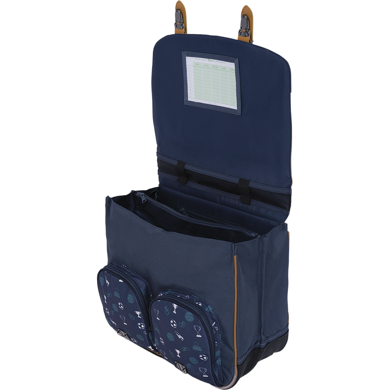 Cartable Paco bleu Tann’s - 41 cm