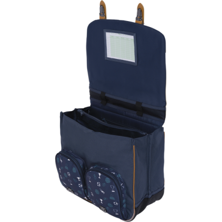 Cartable Paco bleu Tann’s - 41 cm