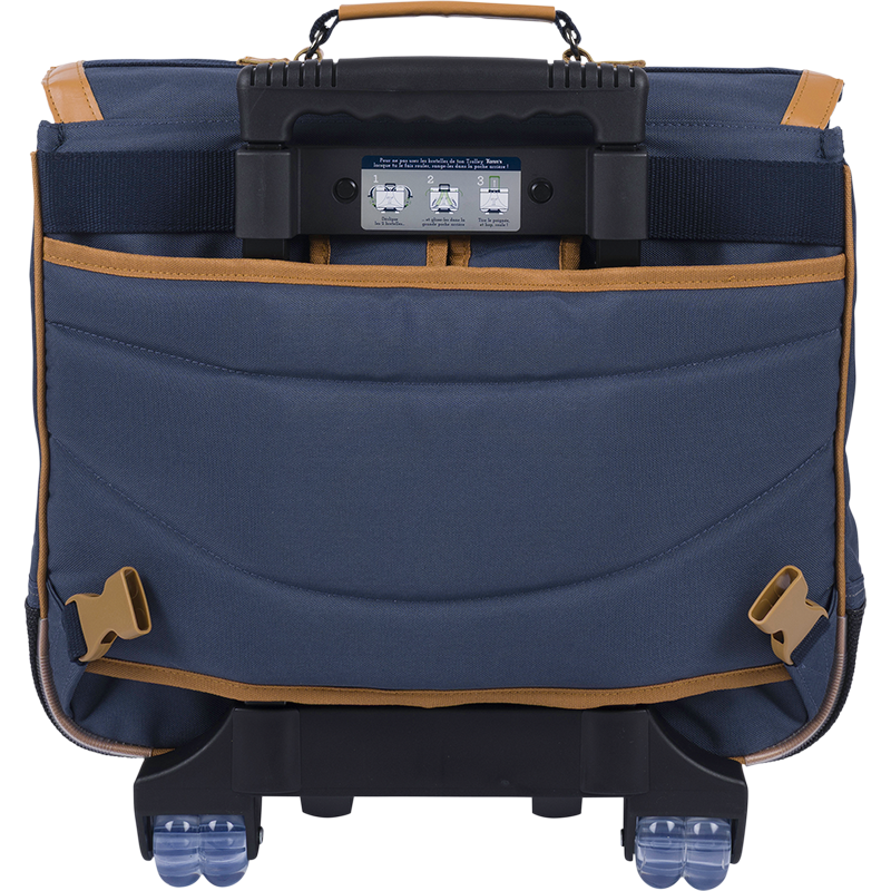 Cartable trolley Paco bleu Tann’s - 41 cm