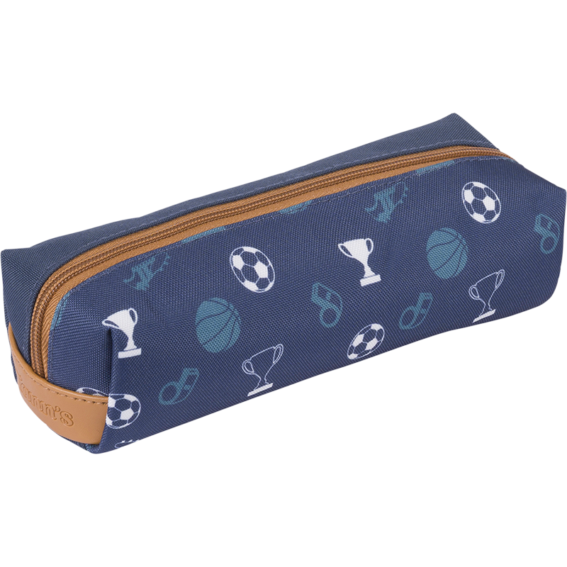 Trousse Paco bleue Tann’s - 21 cm