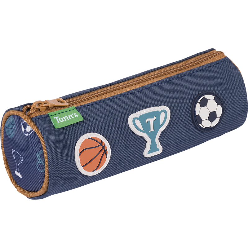 Trousse Paco bleue Tann’s - 21 cm