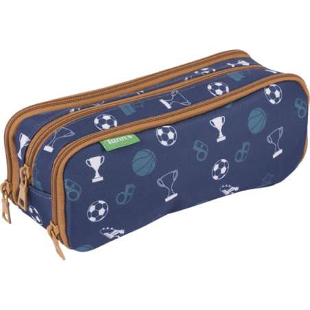Trousse Paco bleue Tann’s - 22 cm