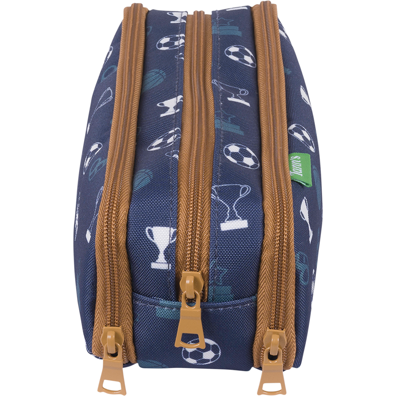 Trousse Paco bleue Tann’s - 22 cm