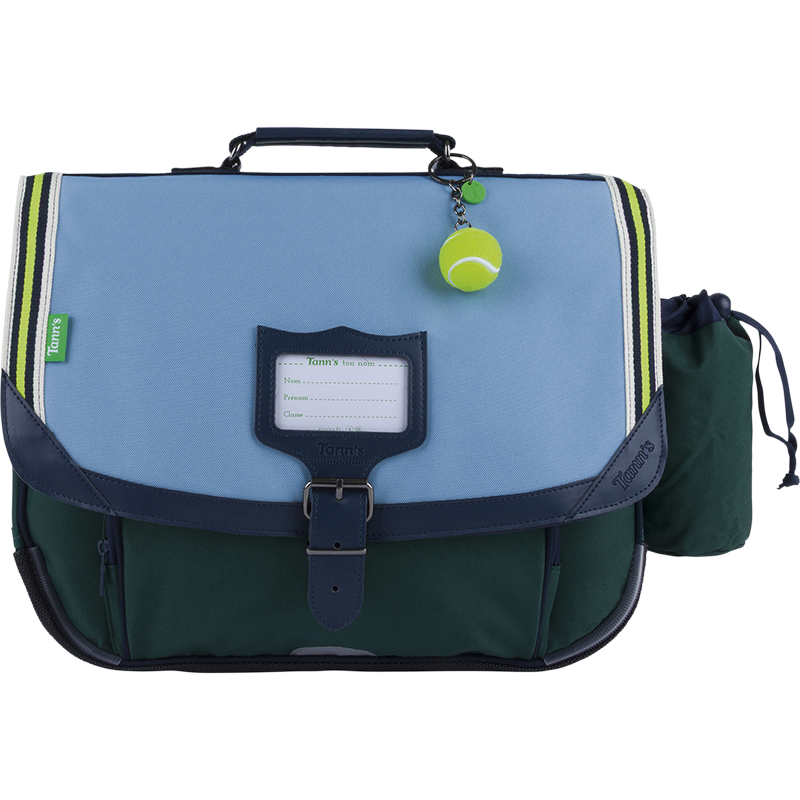 Cartable Valentin bicolore Tann’s - 38 cm