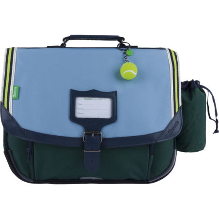 Cartable Valentin bicolore Tann’s - 38 cm