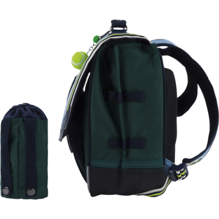 Cartable Valentin bicolore Tann’s - 38 cm