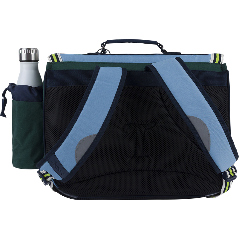 Cartable Valentin bicolore Tann’s - 38 cm