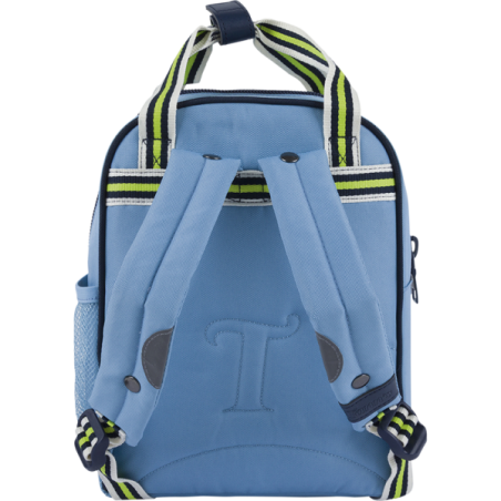 Sac à dos Valentin bicolore Tann’s - 21.5 cm