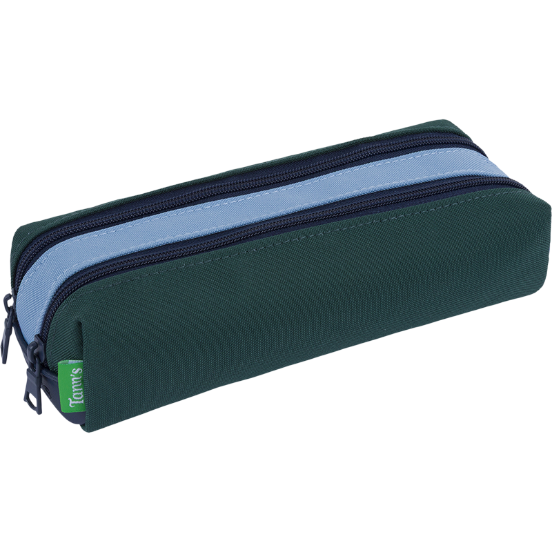 Trousse Valentin bicolore Tann’s - 21.5 cm