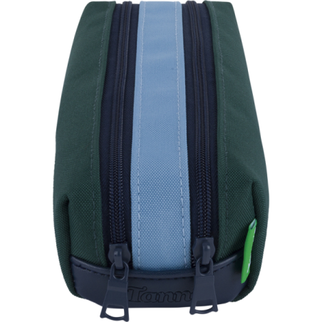 Trousse Valentin bicolore Tann’s - 21.5 cm