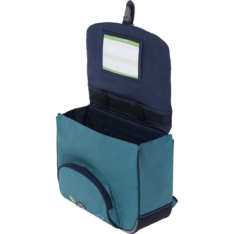 Cartable Dan vert Tann’s - 35 cm