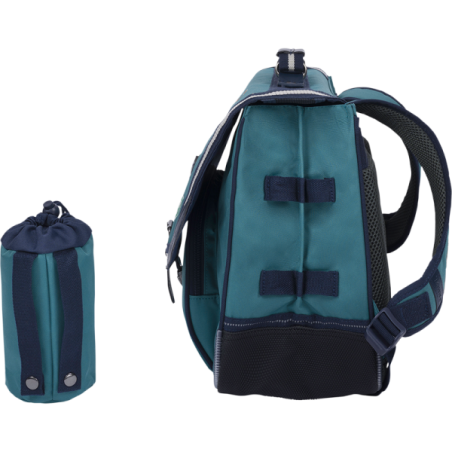 Cartable Dan vert Tann’s - 38 cm