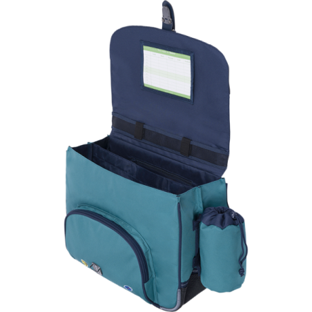 Cartable Dan vert Tann’s - 38 cm