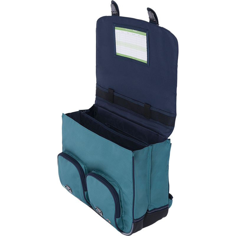 Cartable Dan vert Tann’s - 41 cm