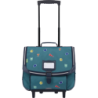 Cartable trolley Dan vert Tann’s - 38 cm